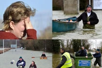 Khốn khổ cảnh chạy lụt của dân Anh