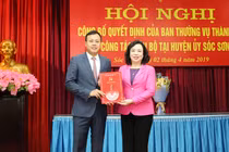 Con trai ông Phạm Quang Nghị làm Phó Bí thư huyện Sóc Sơn