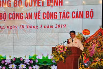 Tân Giám đốc Công an thành phố Hải Phòng hứa gì ngày nhậm chức?