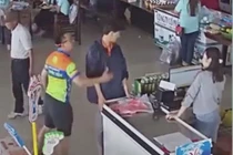 Thượng uý công an tát nhân viên trạm Hải Đăng bị tạm đình chỉ