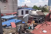 Nổ lớn ở Hải Phòng: Nhà tan hoang, một người phụ nữ tử vong