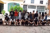 Đột kích quán karaoke Bạch Dương phát hiện 24 nam, nữ sử dụng ma túy