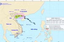 Bão số 3 vào Quảng Ninh, tâm bão giật cấp 10