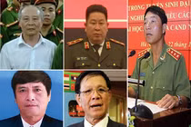 Những tướng công an, quân đội sai phạm... bị “vào lò”?