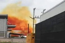 KCN Phúc Điền - Hải Dương: Doanh nghiệp gặp sự cố, khói vàng phủ kinh hãi