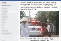 Chánh tòa án tỉnh Hà Tĩnh được xe công đưa đón sai quy định: Nên xử lý nặng?