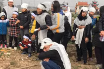 Hình ảnh đau thương tang lễ các nan nhân vụ tai nạn ở Hải Dương