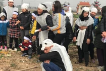 Hình ảnh đau thương tang lễ các nan nhân vụ tai nạn ở Hải Dương