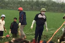 Vụ 2 thi thể tử vong dưới mương nước: Người vợ đang mang thai