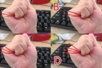 Nắm bàn tay rồi đếm đường chỉ để biết vận mệnh sang hèn 