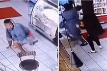 Video: Bị sàm sỡ giữa ban ngày, người phụ nữ phản ứng “cực gắt”