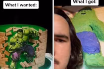 Video: Háo hức đặt chiếc bánh Hulk cho ngày sinh nhật và cái kết 
