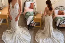 Cô gái bỏ vài trăm nghìn đồng mua váy giảm giá không ngờ “trúng mánh"