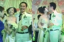 Tiến Luật khoe lại clip hôn Thu Trang trong đám cưới 11 năm trước