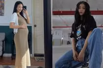 Ngắm nghía style của Salim, chị em sẽ biết mặc đẹp khi bầu bí 