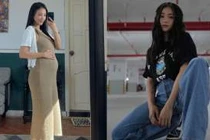 Ngắm nghía style của Salim, chị em sẽ biết mặc đẹp khi bầu bí 
