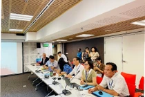 Phó Chủ tịch Phạm Ngọc Linh dự cuộc họp của Ban Điều phối quốc gia các dự án Quỹ Toàn cầu