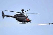 Trực thăng OH-58D Đài Loan rơi khi đang tập trận, phi công thiệt mạng