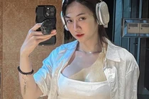 Nữ TikToker triệu view khoe đường cong “bén ngót” tại phòng gym