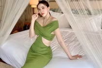 Bảo Thy hạnh phúc vì gần 'về đích' vóc dáng thời son rỗi