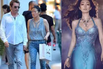 Củng Lợi 56 tuổi và chồng 73 tuổi đi mua sắm 