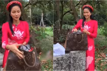 H'Hen Niê lại xài đồ hiệu như phá, túi 70 triệu cũng "biến dạng"