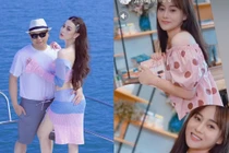 Shark Bình khoe khoảnh khắc giản dị của Phương Oanh, sắc vóc gây chú ý