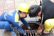 Cận cảnh hầm ngầm chống ngập đầu tiên của Hà Nội