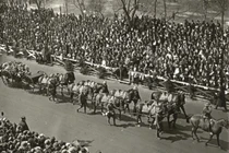 Ảnh hiếm diễu hành mừng chiến thắng Thế chiến 1 ở Mỹ