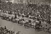 Ảnh hiếm diễu hành mừng chiến thắng Thế chiến 1 ở Mỹ