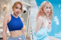 Khả Như chuộng phong cách gợi cảm 'đốt mắt' ở tuổi 35