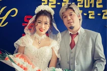 Cặp đôi cưới lại sau 10 năm, bộ ảnh cưới cực độc 