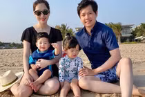 Hoa hậu Đặng Thu Thảo viên mãn bên chồng đại gia và 2 con