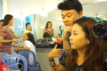 Khoảnh khắc hậu trường của 2 cố nghệ sĩ Chí Tài và Mai Phương