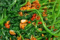 Loài rau ăn vào mát gan, dễ ngủ, xào tép khô cực ngon