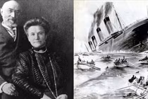 Cảm động chuyện tình vợ chồng triệu phú trong thảm họa chìm tàu Titanic