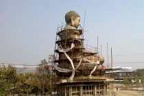 Chi tiết thi công tượng Phật cao nhất Đông Nam Á tại VN