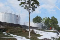 Cháy nổ kho xăng dầu, cứu hộ thế nào? 