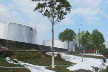 Cháy nổ kho xăng dầu, cứu hộ thế nào? 