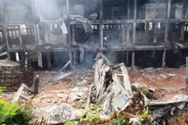 Còn lại gì sau vụ cháy TTTM Hải Dương?