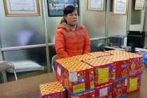 Bắt đối tượng buôn bán pháo lậu giữa thủ đô