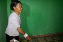 Nỗi đau người mẹ chứng kiến con chém chết cha