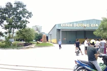 Cháy nhà máy thức ăn gia súc