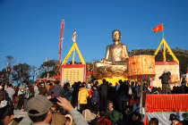 Hô thần nhập tượng lớn nhất VN trên đỉnh Yên Tử