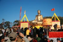 Hô thần nhập tượng lớn nhất VN trên đỉnh Yên Tử