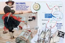 Bí ẩn kho báu 4.000 tỷ dọc bờ biển của cướp biển khét tiếng