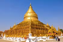 Ngôi chùa 2.500 tuổi: Dát 90 tấn vàng, nạm 4.500 viên kim cương