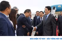 Chủ tịch nước Lương Cường bắt đầu thăm chính thức Peru và tham dự APEC