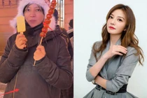 Triệu Vy xuất hiện không trang điểm, mặt phát tướng vì tăng cân quá đà