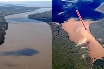 Con sông kỳ lạ nhất thế giới, rộng bằng 1/5 diện tích châu Mỹ